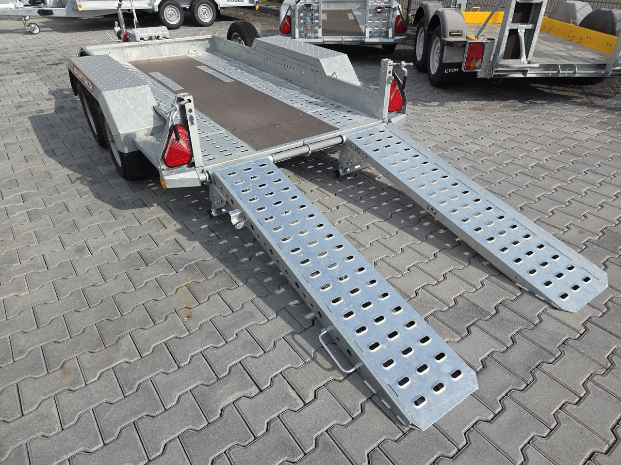 Brian James Digger Plant 543-2813-35 280x130cm Auffahrrampen klappbar Reserverad 3500kg - Maskinhenger: bilde 5 Brian James Digger Plant 543-2813-35 280x130cm Auffahrrampen klappbar Reserverad 3500kg - Maskinhenger: bilde 5