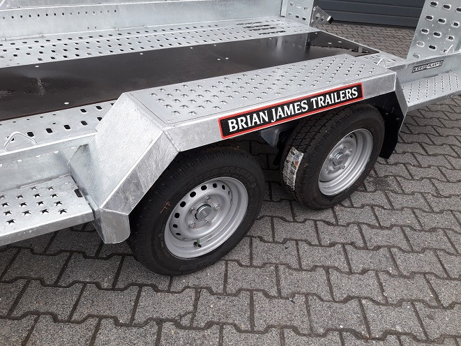 Brian James Digger Plant 543-3717-35-2 370x170cm 3500kg Rampen Reserverad 2736kg Nutzlast Aktion 24 - Maskinhenger: bilde 5 Brian James Digger Plant 543-3717-35-2 370x170cm 3500kg Rampen Reserverad 2736kg Nutzlast Aktion 24 - Maskinhenger: bilde 5