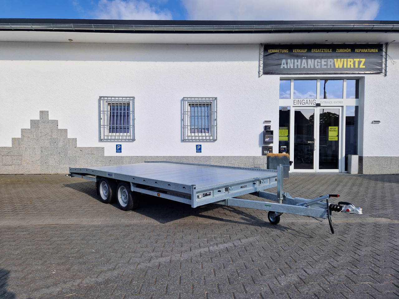 Planhenger/ Flathenger CARAX-2 3000 Multitransporter 440x207cm Aluboden Auffahrrampen 3000kg Winter Aktion: bilde 8