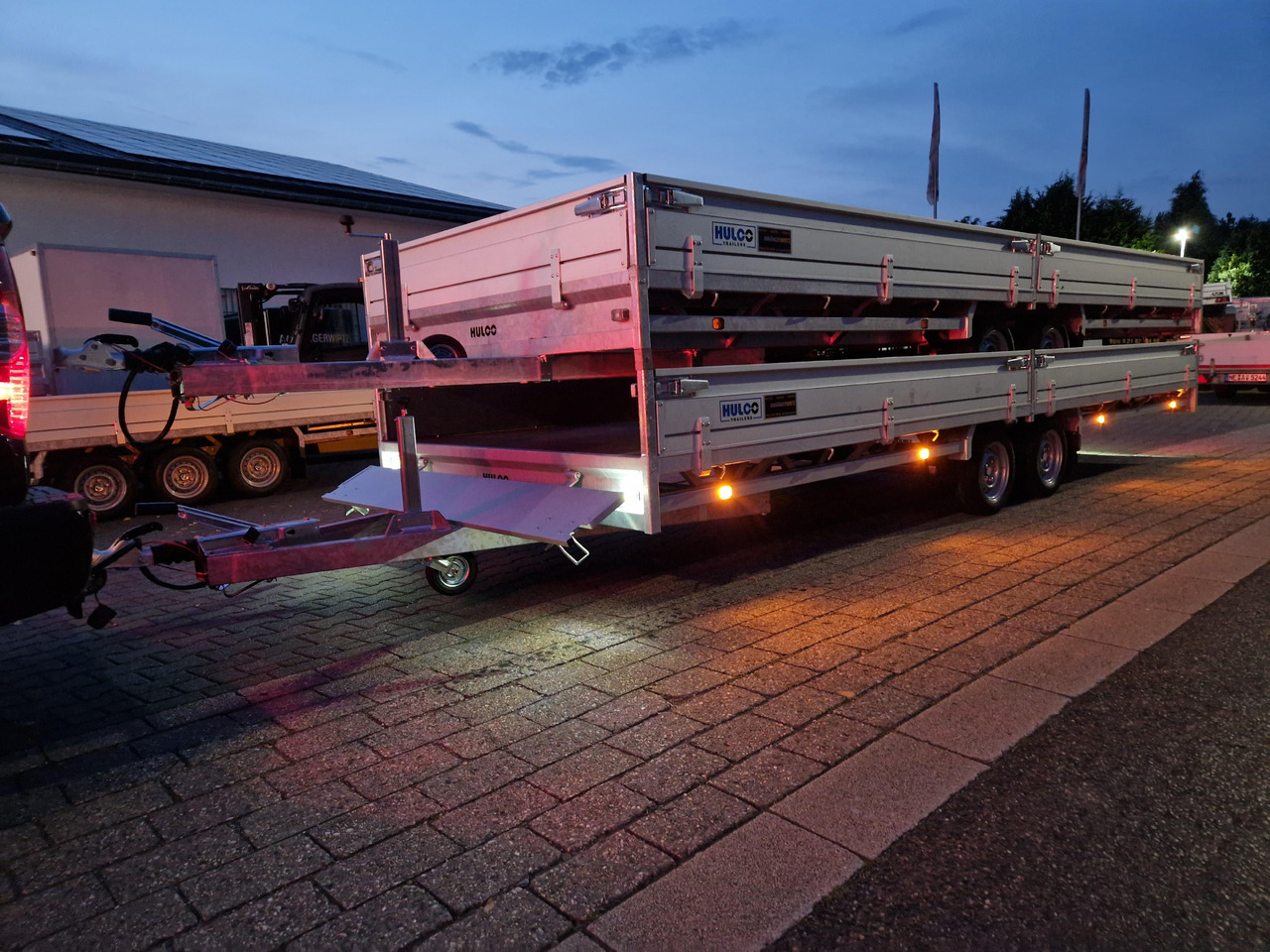 Planhenger/ Flathenger MEDAX - 2 3000 611x203x30cm 12" niedrig Fahrgestell (XXXL) 3000kg: bilde 9