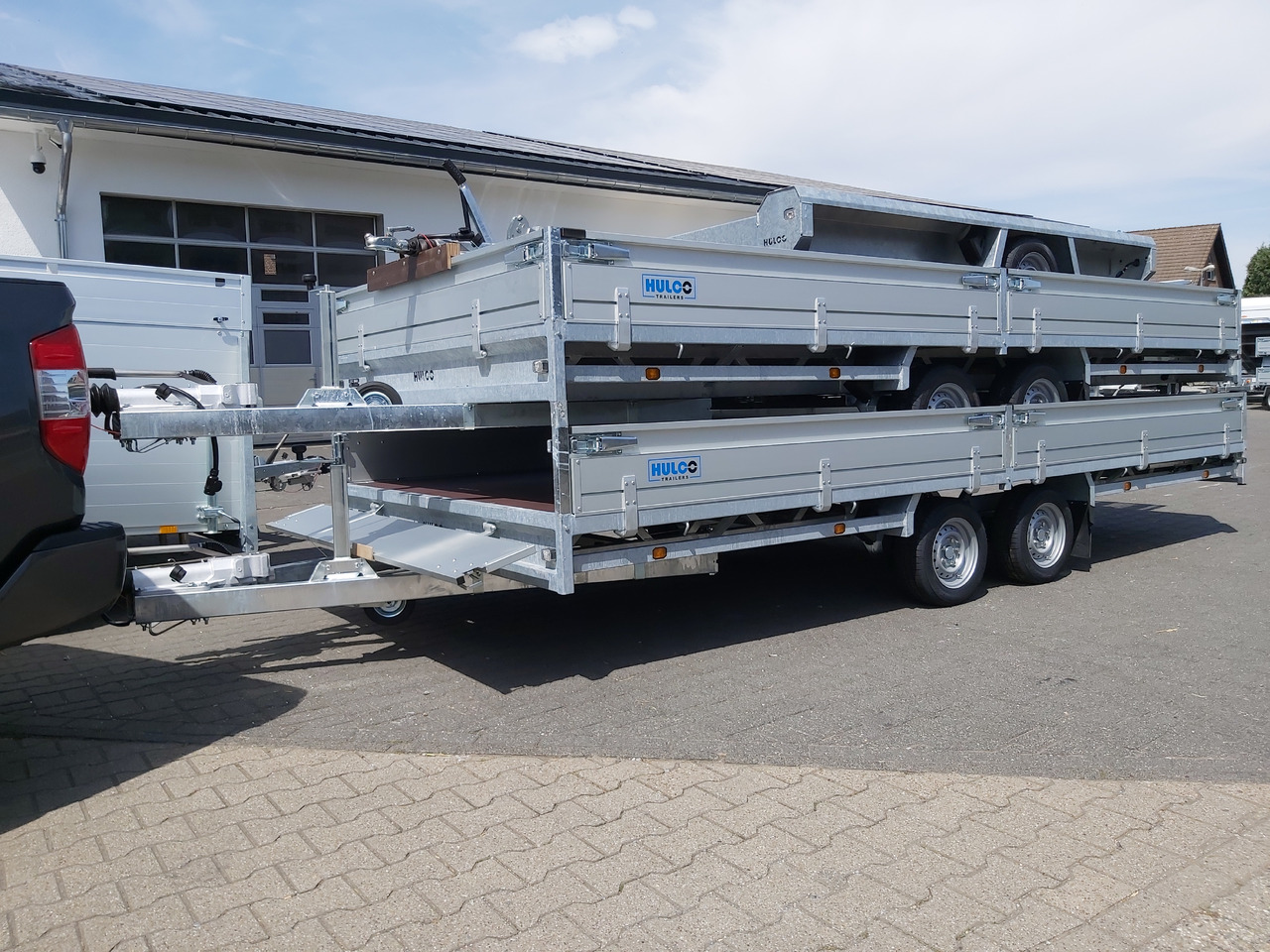 MEDAX - 2 3500 502x223x30cm Tandem 12" niedrig Fahrrgestell (XXL) 3500kg - Planhenger/ Flathenger: bilde 1 MEDAX - 2 3500 502x223x30cm Tandem 12" niedrig Fahrrgestell (XXL) 3500kg - Planhenger/ Flathenger: bilde 1