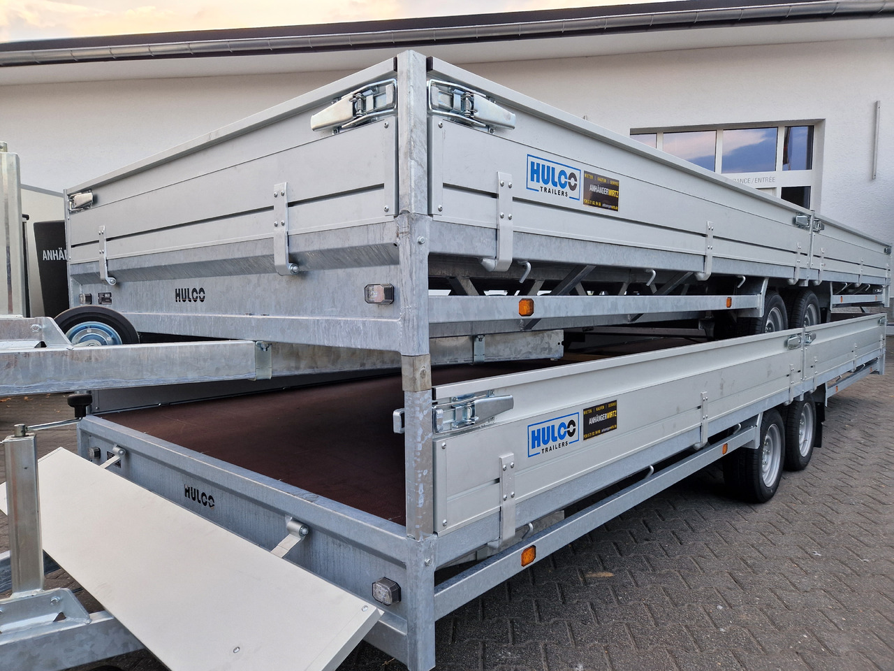 MEDAX - 2 3500 502x223x30cm Tandem 12" niedrig Fahrrgestell (XXL) 3500kg - Planhenger/ Flathenger: bilde 3 MEDAX - 2 3500 502x223x30cm Tandem 12" niedrig Fahrrgestell (XXL) 3500kg - Planhenger/ Flathenger: bilde 3