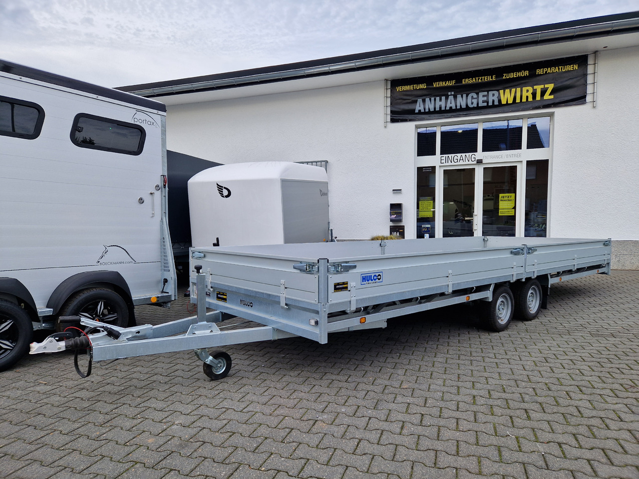 MEDAX 2-3500 611x223x30cm extrabreit niedrig Fahrwerk 12" (XXXL) 3500kg - Planhenger/ Flathenger: bilde 2 MEDAX 2-3500 611x223x30cm extrabreit niedrig Fahrwerk 12" (XXXL) 3500kg - Planhenger/ Flathenger: bilde 2
