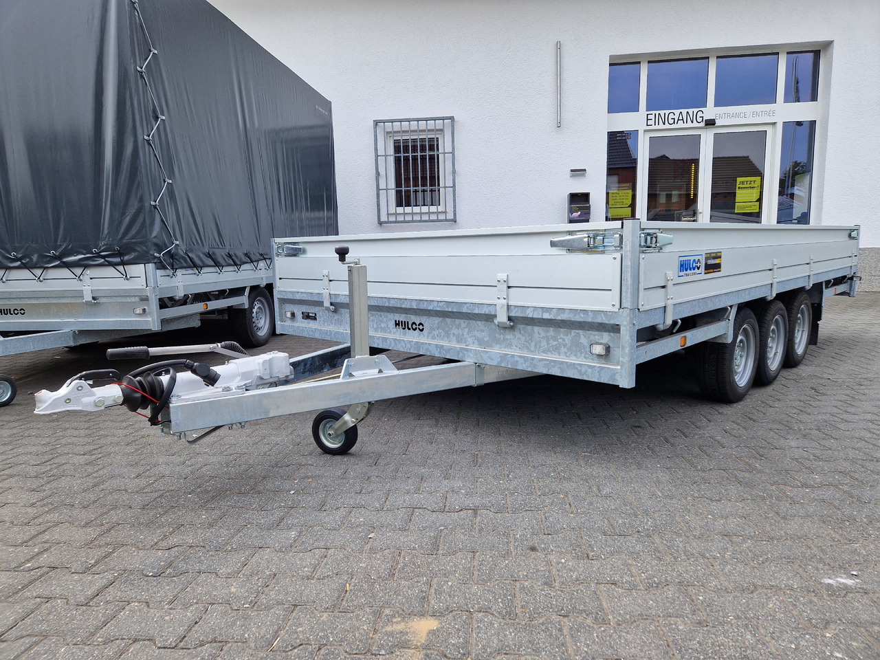 MEDAX - 3 3500 405x223x30cm Tridem 12" niedrig Fahrwerk (XL) 3500kg - Planhenger/ Flathenger: bilde 5 MEDAX - 3 3500 405x223x30cm Tridem 12" niedrig Fahrwerk (XL) 3500kg - Planhenger/ Flathenger: bilde 5