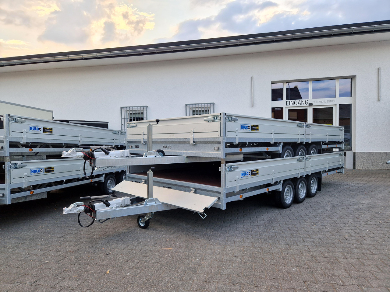 MEDAX - 3 3500 502x223x30cm Tridem 12" niedrig Fahrwerk (XXL) 3500kg - Planhenger/ Flathenger: bilde 2 MEDAX - 3 3500 502x223x30cm Tridem 12" niedrig Fahrwerk (XXL) 3500kg - Planhenger/ Flathenger: bilde 2