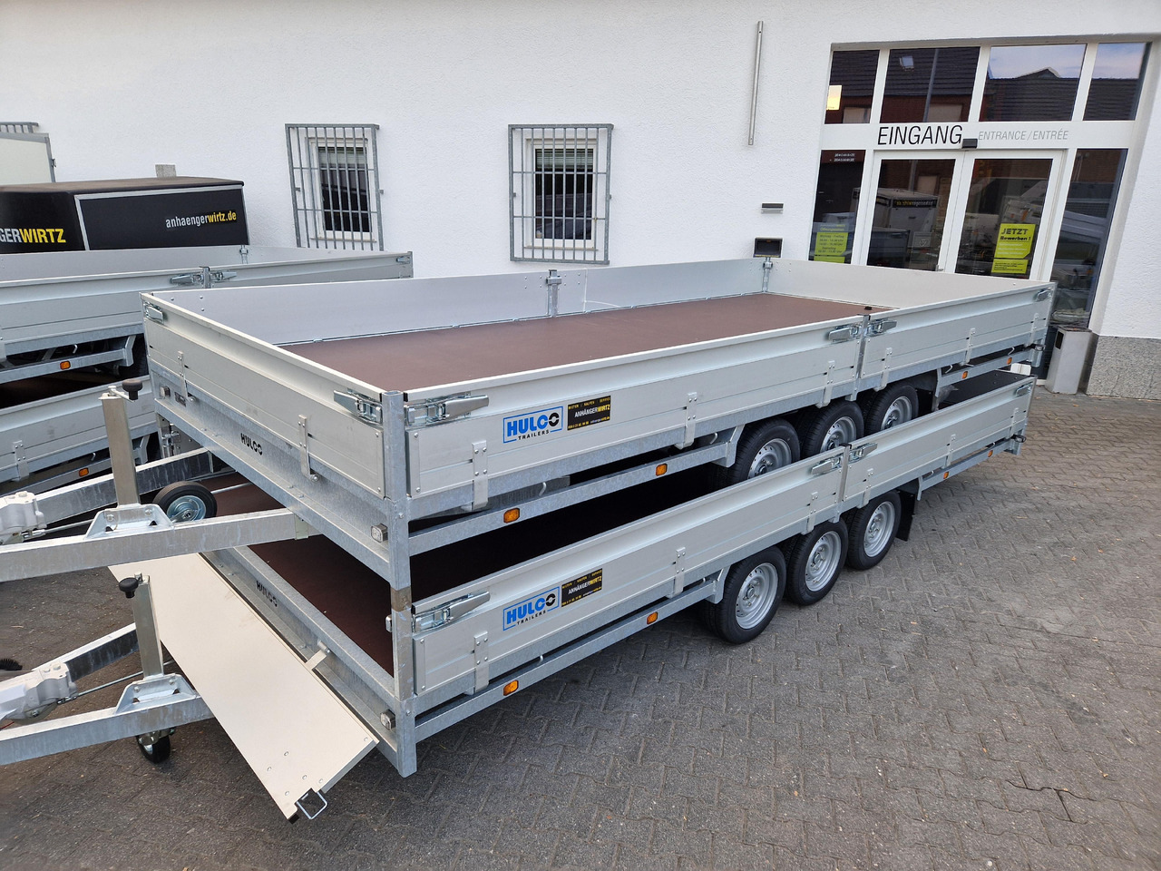 MEDAX - 3 3500 502x223x30cm Tridem 12" niedrig Fahrwerk (XXL) 3500kg - Planhenger/ Flathenger: bilde 3 MEDAX - 3 3500 502x223x30cm Tridem 12" niedrig Fahrwerk (XXL) 3500kg - Planhenger/ Flathenger: bilde 3