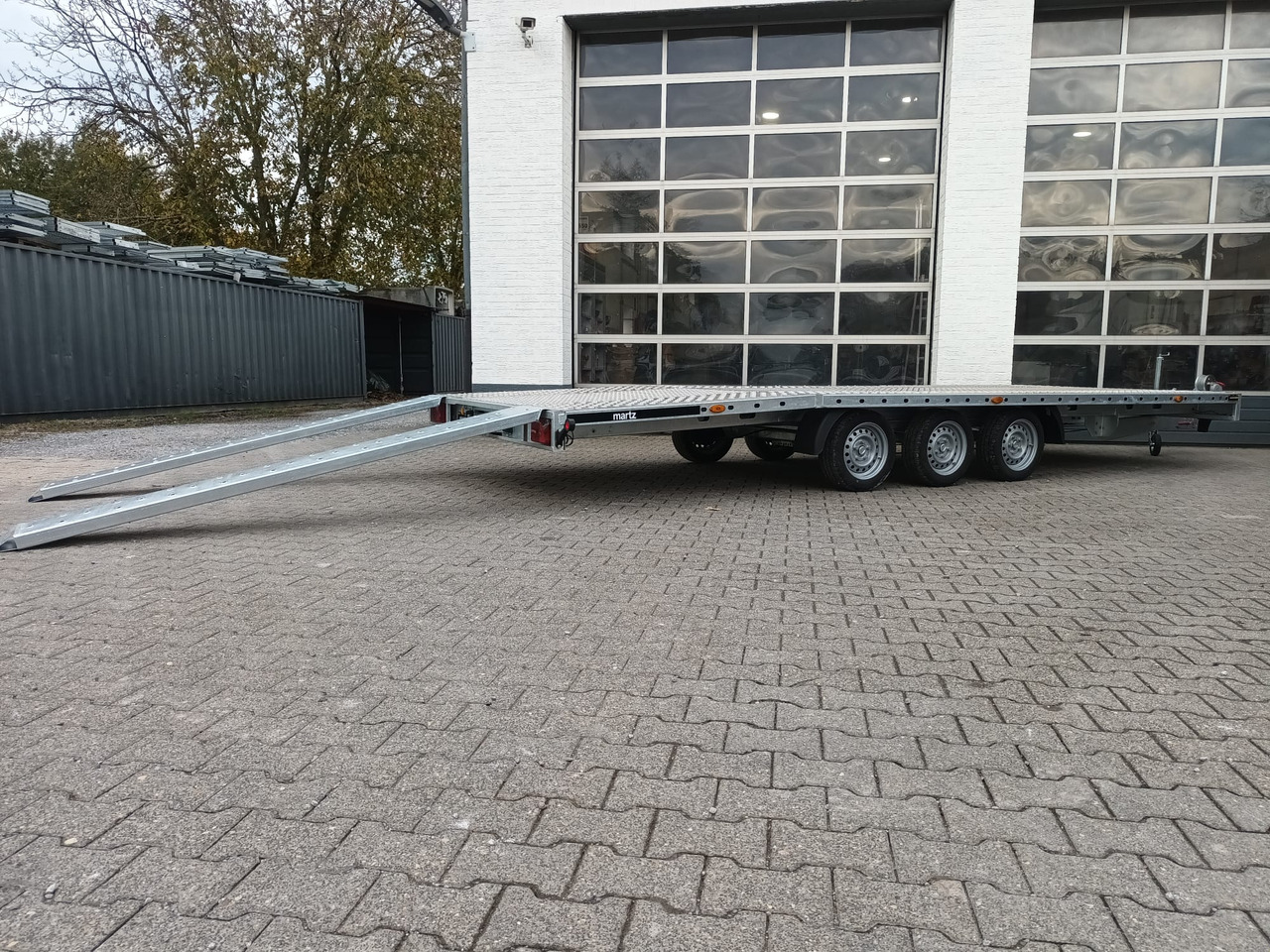 Martz GT UNIDECK PLUS 600/3 S 615x205cm Lohr Stahl & Aluboden Tridem 13" 3500kg - Planhenger/ Flathenger: bilde 5 Martz GT UNIDECK PLUS 600/3 S 615x205cm Lohr Stahl & Aluboden Tridem 13" 3500kg - Planhenger/ Flathenger: bilde 5