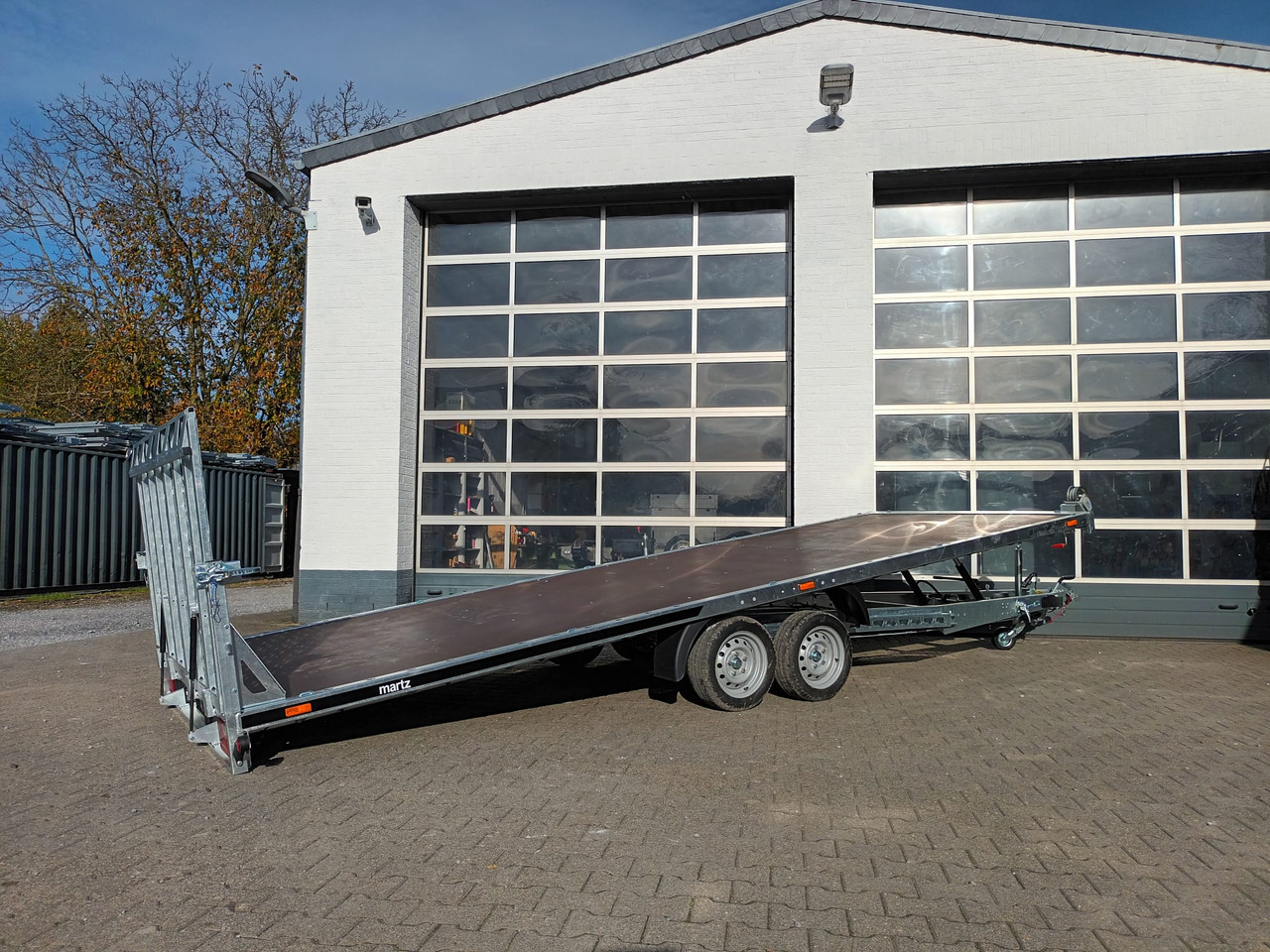 Martz Universal GT KIPP 600/2 S 600x210cm ankippbar Heckklappe Winde 13" 3500kg - Maskinhenger: bilde 3 Martz Universal GT KIPP 600/2 S 600x210cm ankippbar Heckklappe Winde 13" 3500kg - Maskinhenger: bilde 3
