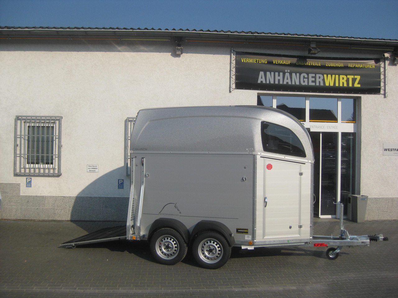 Pferdeanhänger Böckmann Champion C 2700kg CFF+ 100 km/H - Hestehenger: bilde 5 Pferdeanhänger Böckmann Champion C 2700kg CFF+ 100 km/H - Hestehenger: bilde 5