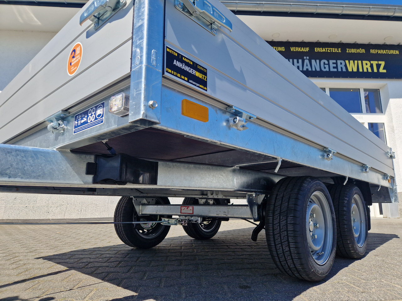 Planhenger/ Flathenger Saris PL 306 170 2000 2 306x170x30cm 13" (M) 2000kg Top Seller Aktion: bilde 8