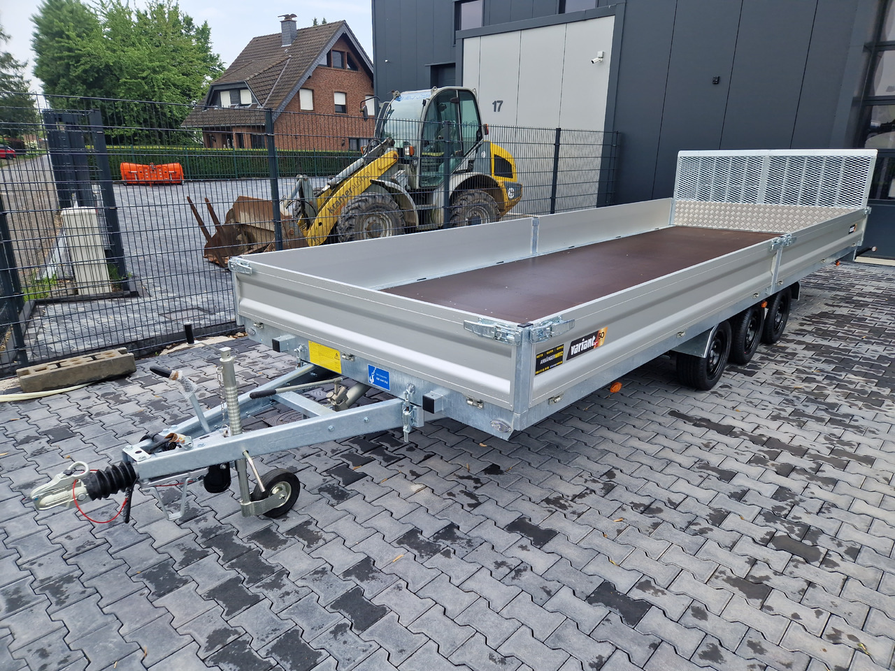 Variant Maschinentransporter 3563 UX Maxi Load 620x210x30cm LED Tridem Parabel black 3500kg - Maskinhenger: bilde 1 Variant Maschinentransporter 3563 UX Maxi Load 620x210x30cm LED Tridem Parabel black 3500kg - Maskinhenger: bilde 1