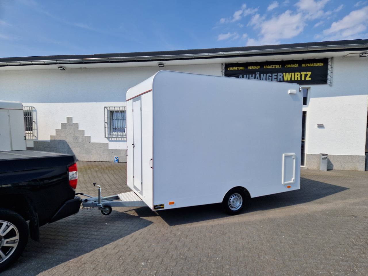 Salgsvogn Verkaufsanhänger VK 360 200 aero retro 360cm 1 Verkaufsklappe 1300kg Winter AKTION: bilde 12 Salgsvogn Verkaufsanhänger VK 360 200 aero retro 360cm 1 Verkaufsklappe 1300kg Winter AKTION: bilde 12