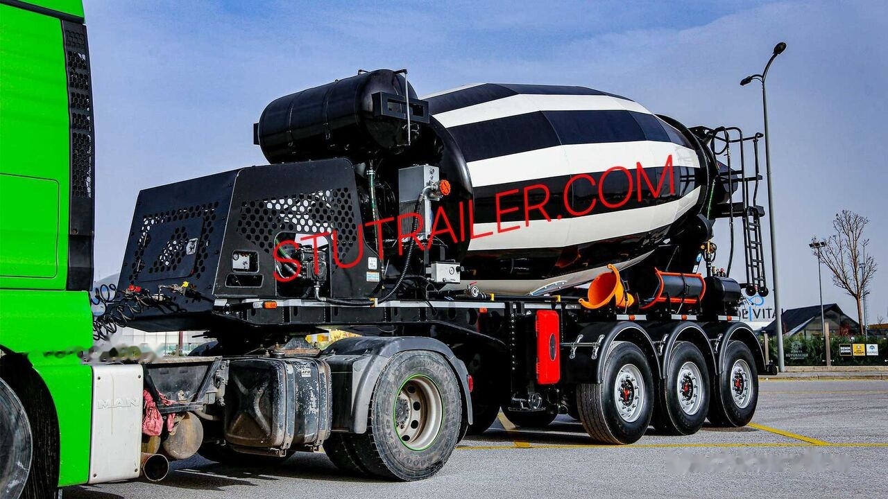 STU 14,7m3 Concrete Mixer Trailer - Betongsemi: bilde 4 STU 14,7m3 Concrete Mixer Trailer - Betongsemi: bilde 4