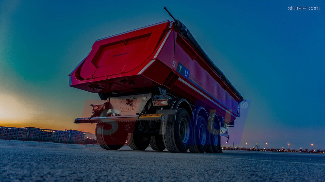 STU 3 AXLE TIPPER TRAILER / 3 ESSİEUX REMORQUE BENNE - Tippsemi: bilde 3 STU 3 AXLE TIPPER TRAILER / 3 ESSİEUX REMORQUE BENNE - Tippsemi: bilde 3