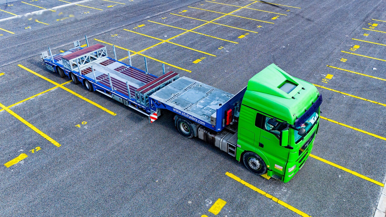 STU 3 Axle Hydraulic Steering Low Loader - Lavloader semitrailer: bilde 5 STU 3 Axle Hydraulic Steering Low Loader - Lavloader semitrailer: bilde 5