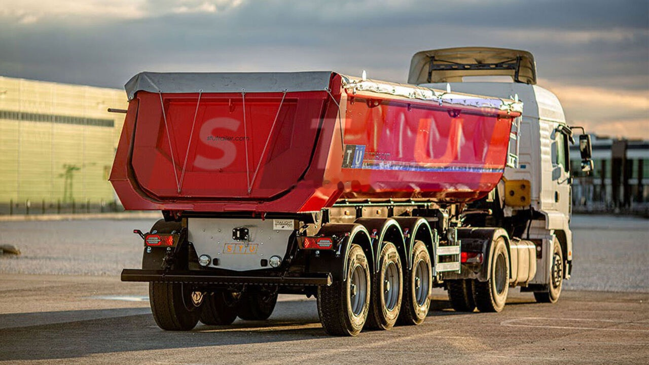 STU 3 Axle Tipper Trailer / Pool Type - Tippsemi: bilde 1 STU 3 Axle Tipper Trailer / Pool Type - Tippsemi: bilde 1
