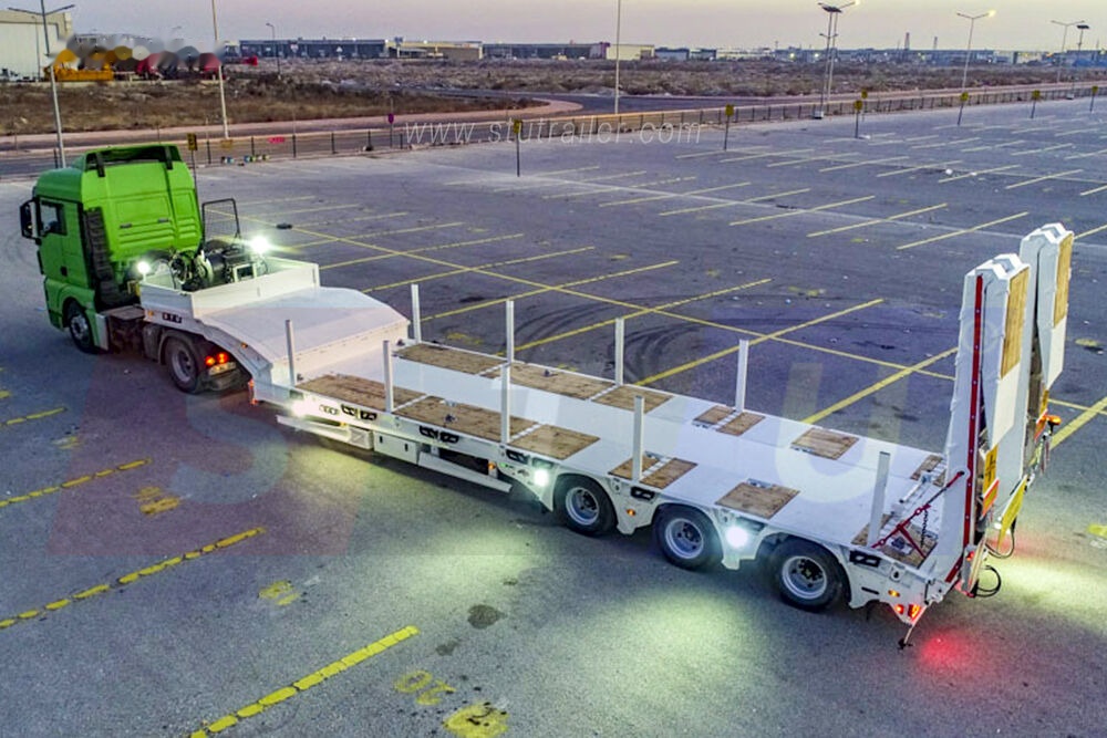 STU 3 Axles Lowbed Trailer - Lavloader semitrailer: bilde 1 STU 3 Axles Lowbed Trailer - Lavloader semitrailer: bilde 1