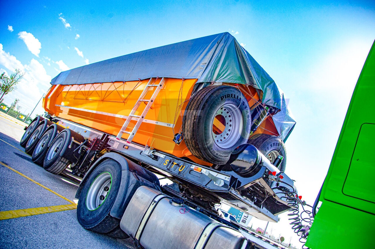 STU 4 AXLE TIPPER TRAILER / 4 ESSİEUX BENNE REMORQUE - Tippsemi: bilde 2 STU 4 AXLE TIPPER TRAILER / 4 ESSİEUX BENNE REMORQUE - Tippsemi: bilde 2