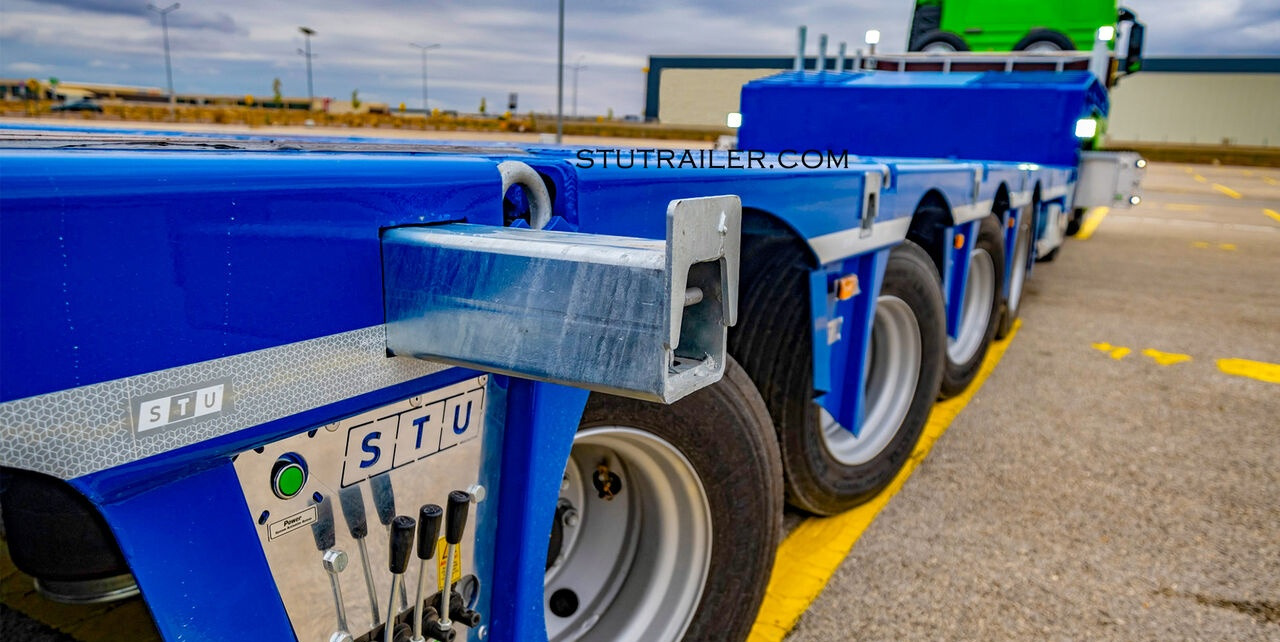 STU 5 Axle Hydraulic Steering Lowbed - Lavloader semitrailer: bilde 4 STU 5 Axle Hydraulic Steering Lowbed - Lavloader semitrailer: bilde 4