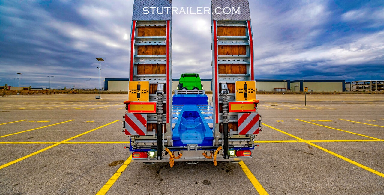 STU 5 Axle Hydraulic Steering Lowbed - Lavloader semitrailer: bilde 5 STU 5 Axle Hydraulic Steering Lowbed - Lavloader semitrailer: bilde 5