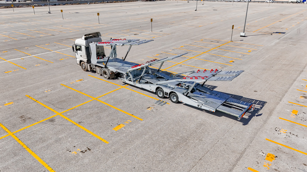 STU 6 Car Carrier Trailer / 2 Axle Car Carrier Trailer - Transporter semitrailer: bilde 3 STU 6 Car Carrier Trailer / 2 Axle Car Carrier Trailer - Transporter semitrailer: bilde 3
