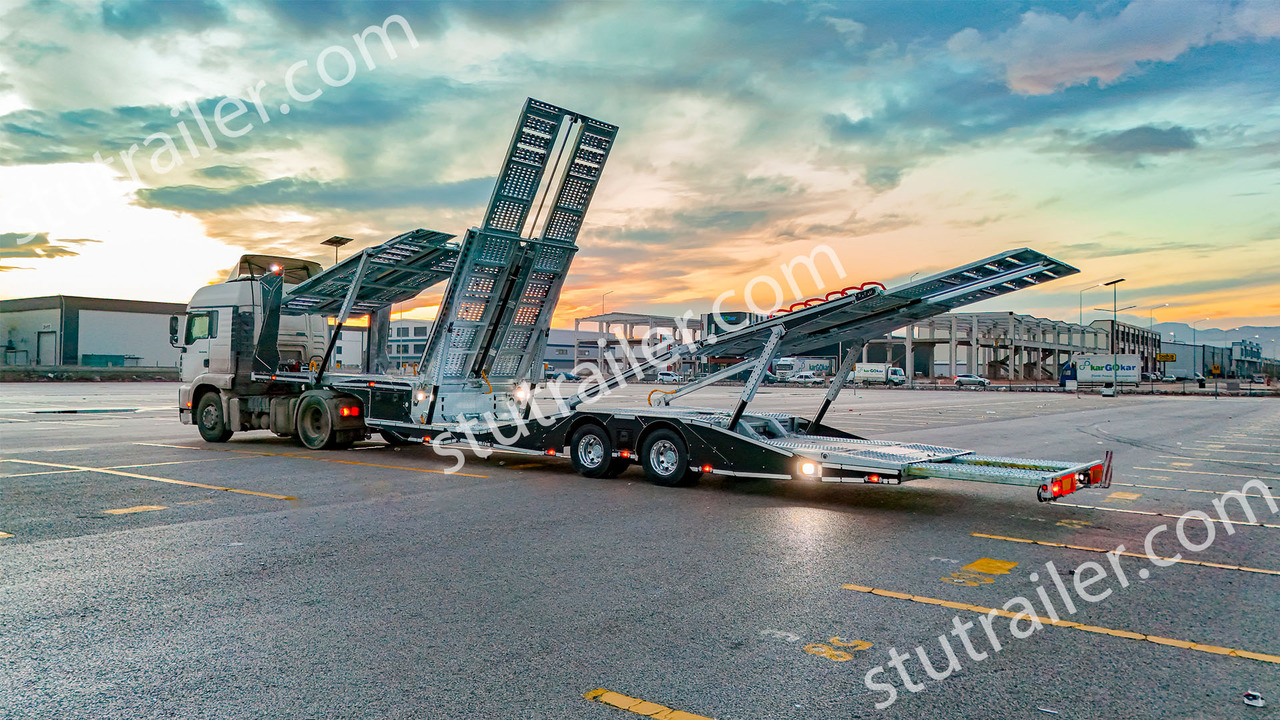 STU 6 Car Carrier Trailer - Transporter semitrailer: bilde 2 STU 6 Car Carrier Trailer - Transporter semitrailer: bilde 2