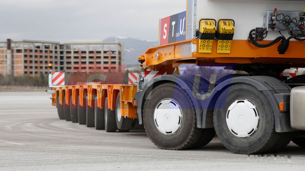 Ny Lavloader semitrailer STU 8 AXLE LOWBED- HYDRAULIC STEERING AXLES / 8 ESSİEUX SURBAISSES-E: bilde 9