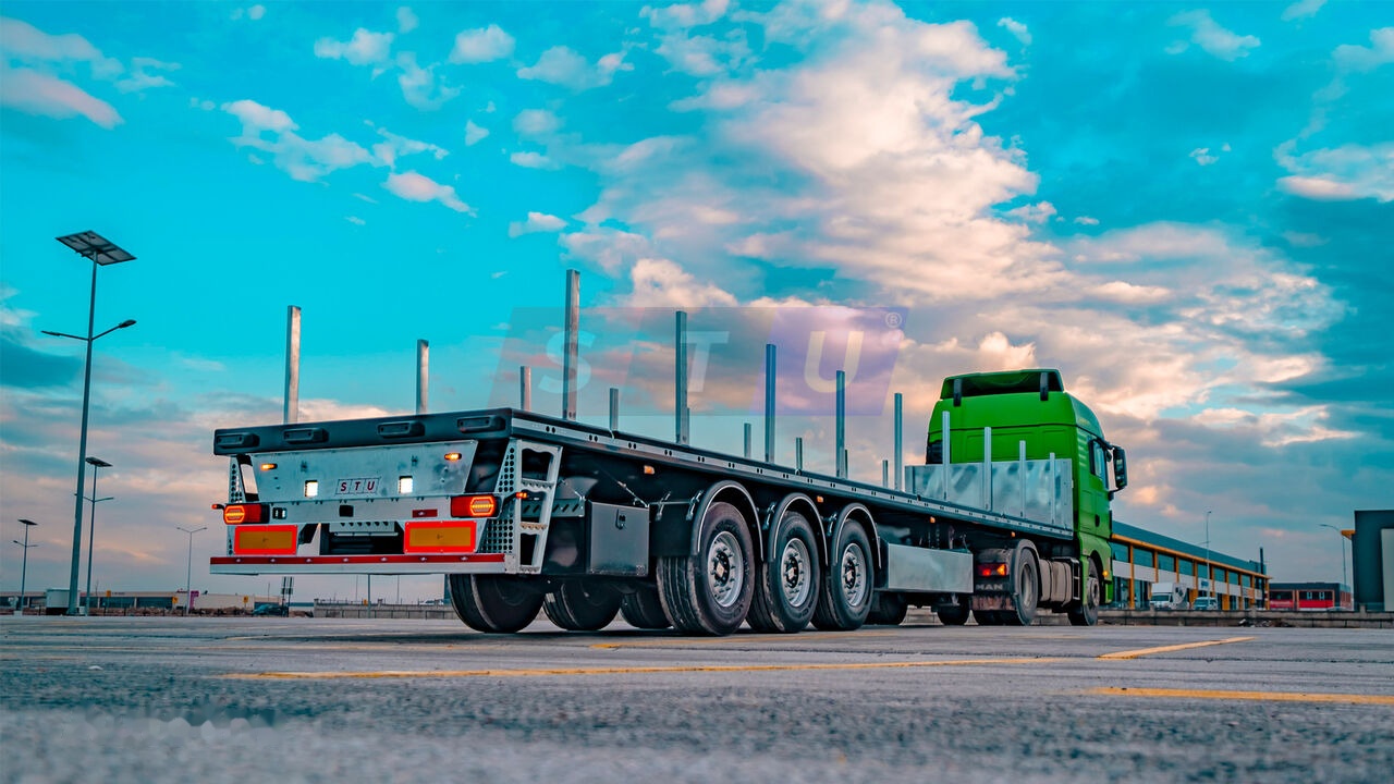 STU PLATFORM TRAILER / REMORQUE PLATEAU - Åpen semitrailer: bilde 2 STU PLATFORM TRAILER / REMORQUE PLATEAU - Åpen semitrailer: bilde 2