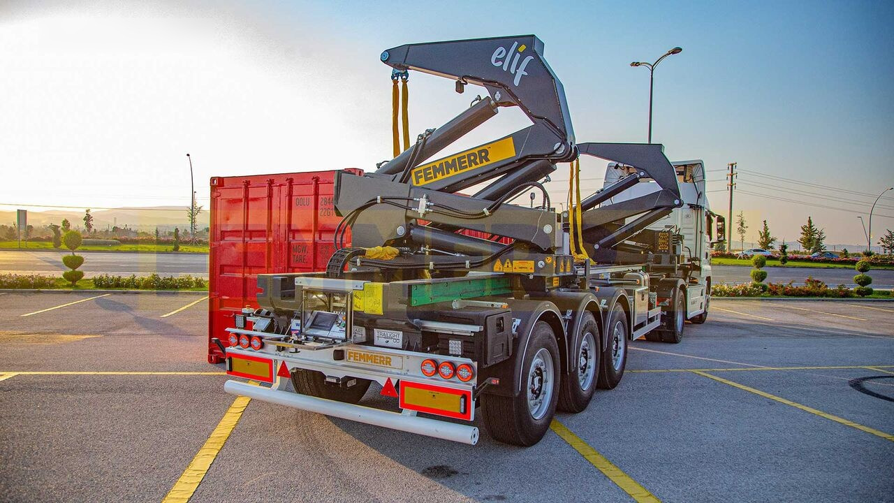 STU Side Lifter Trailer / Side Loader Trailer - Container-transport/ Vekselflak semitrailer: bilde 2 STU Side Lifter Trailer / Side Loader Trailer - Container-transport/ Vekselflak semitrailer: bilde 2