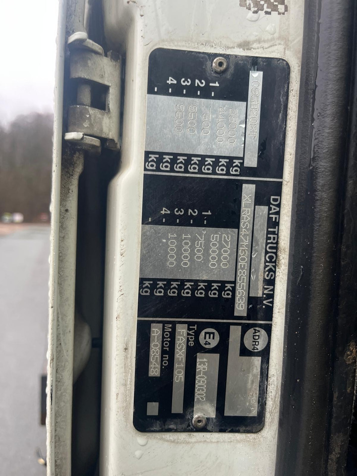 DAF XF 105 510 6x2 flat - Planbil: bilde 4 DAF XF 105 510 6x2 flat - Planbil: bilde 4