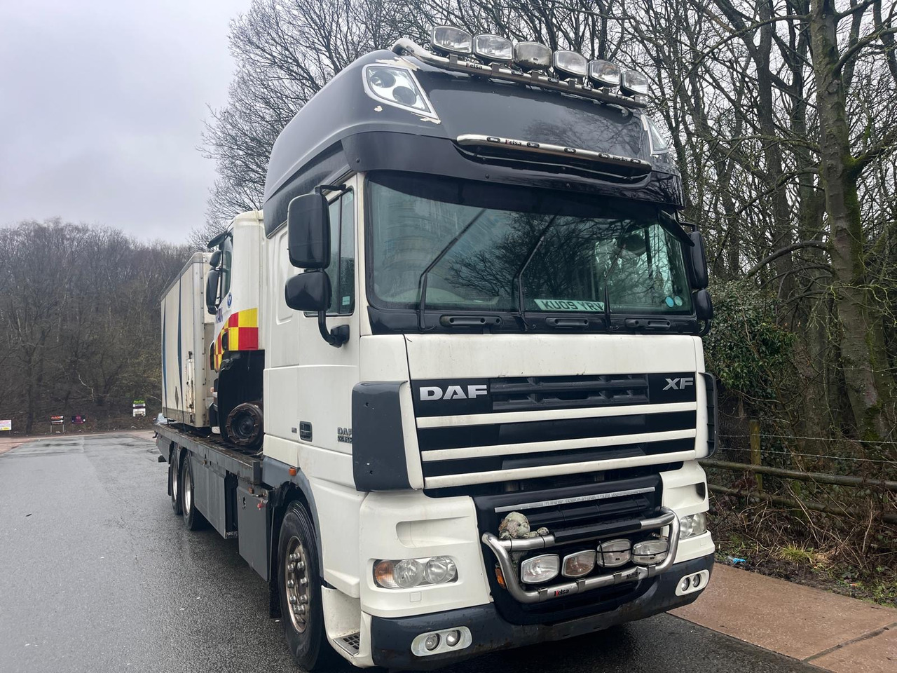 DAF XF 105 510 6x2 flat - Planbil: bilde 1 DAF XF 105 510 6x2 flat - Planbil: bilde 1