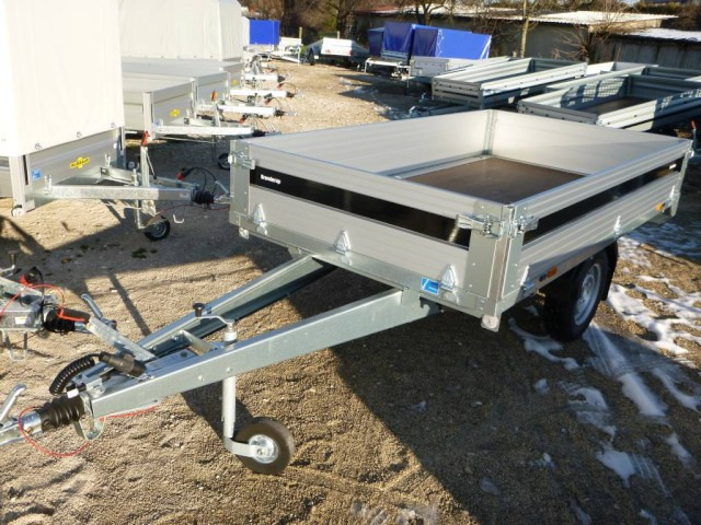 Brenderup 4260A B, Alu Hochlader 1,2 to., 2590 x 1430 x 350 mm - Biltilhenger: bilde 1 Brenderup 4260A B, Alu Hochlader 1,2 to., 2590 x 1430 x 350 mm - Biltilhenger: bilde 1
