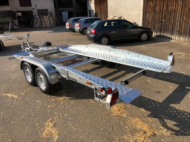 Brenderup Autotransportanhänger U120, AT3000LBTB, 3,0 to. 4000 x 2040 mm - Transporter tilhenger: bilde 4 Brenderup Autotransportanhänger U120, AT3000LBTB, 3,0 to. 4000 x 2040 mm - Transporter tilhenger: bilde 4
