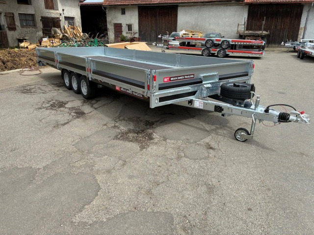 Brian James Cargo Connect Universalanhänger 476-6024-35-3-12, 6000 x 2430 x 300 mm, 3,5 to., 12 Zoll - Biltilhenger: bilde 1 Brian James Cargo Connect Universalanhänger 476-6024-35-3-12, 6000 x 2430 x 300 mm, 3,5 to., 12 Zoll - Biltilhenger: bilde 1