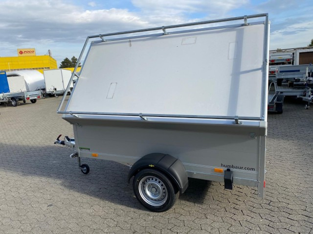 Humbaur HA 132513-5 mit Holz-Alu Deckel mit Reling 1300 kg, 2510 x 1310 x 500mm, 100 km/h - Biltilhenger: bilde 2 Humbaur HA 132513-5 mit Holz-Alu Deckel mit Reling 1300 kg, 2510 x 1310 x 500mm, 100 km/h - Biltilhenger: bilde 2