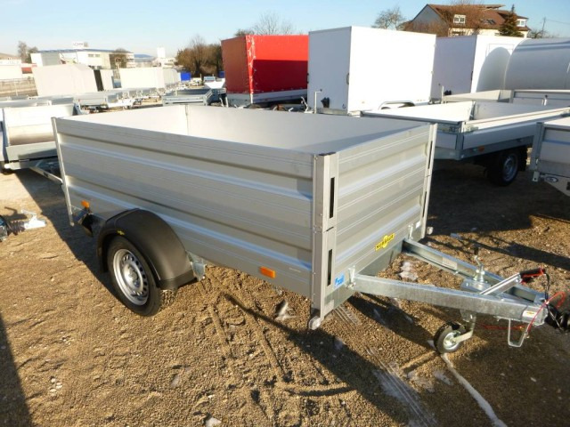 Humbaur HA 132513 mit KV und Bordwandaufsatz, 1300 kg, 2510 x 1310 x 350mm - Biltilhenger: bilde 1 Humbaur HA 132513 mit KV und Bordwandaufsatz, 1300 kg, 2510 x 1310 x 350mm - Biltilhenger: bilde 1