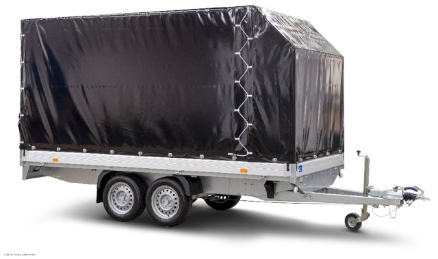 Humbaur HT 254118 Hochlader mit Plane 4100x1850x350mm - Biltilhenger: bilde 2 Humbaur HT 254118 Hochlader mit Plane 4100x1850x350mm - Biltilhenger: bilde 2