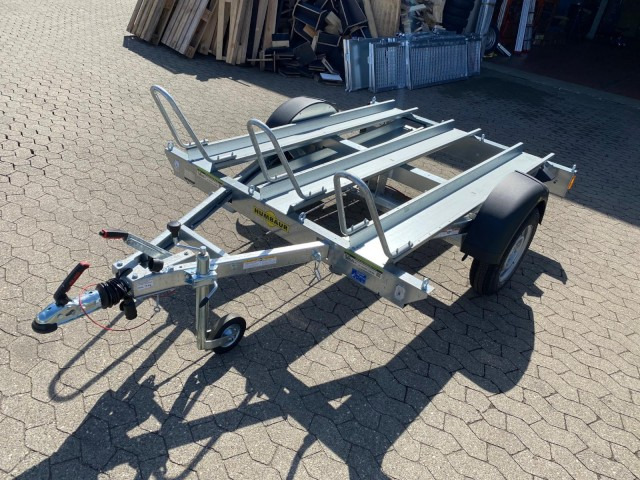 Humbaur Motorradanhänger HM 102113, 100 km/h, HM 10 21 13, 1,0 t. 2095 x 1365 x 70 mm - MC-henger: bilde 1 Humbaur Motorradanhänger HM 102113, 100 km/h, HM 10 21 13, 1,0 t. 2095 x 1365 x 70 mm - MC-henger: bilde 1
