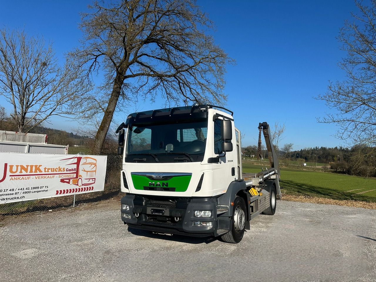 MAN TGM 15.290 4x2 Absetzkipper - Liftdumper lastebil: bilde 1 MAN TGM 15.290 4x2 Absetzkipper - Liftdumper lastebil: bilde 1