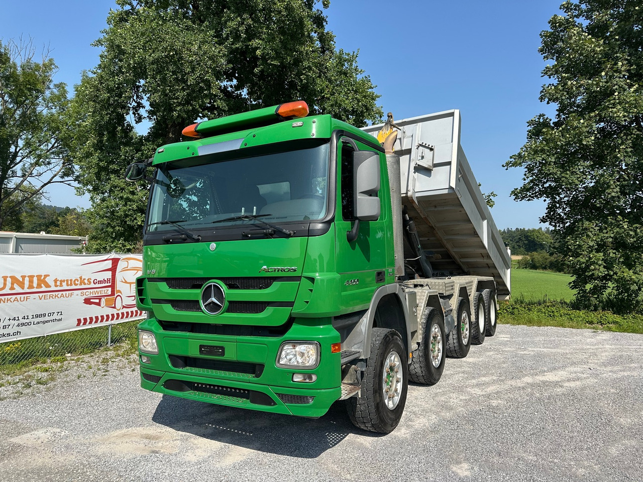 MERCEDES-BENZ Actros 4455 10x4 Moser - Krokbil: bilde 1 MERCEDES-BENZ Actros 4455 10x4 Moser - Krokbil: bilde 1