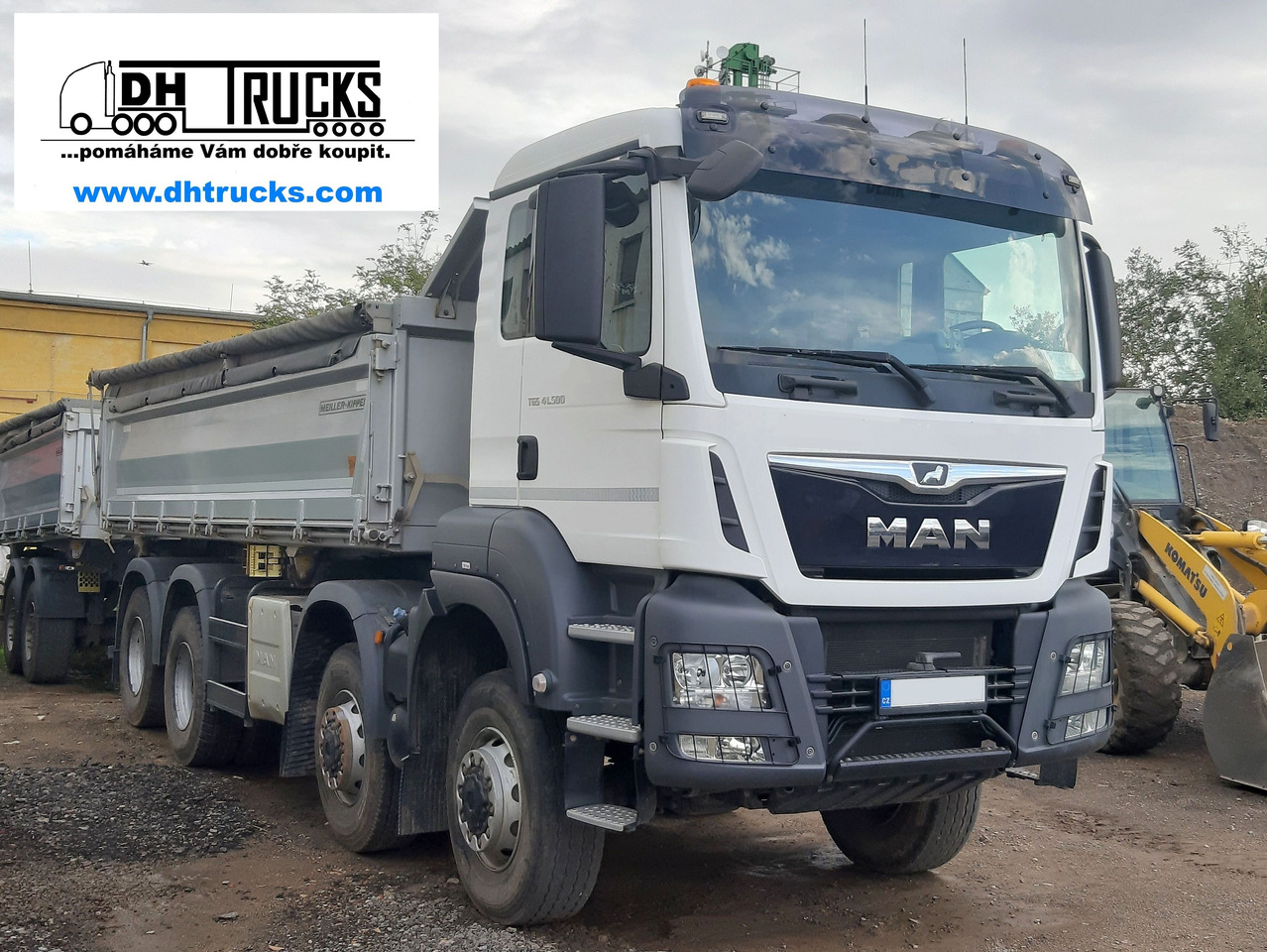 MAN TGS 41.500 8x6 BB MEILLER S3 BORDMATIC / TAŽNÉ * AHK 36.000 kg / souprava * Zug 60.000 kg - Tippbil: bilde 4 MAN TGS 41.500 8x6 BB MEILLER S3 BORDMATIC / TAŽNÉ * AHK 36.000 kg / souprava * Zug 60.000 kg - Tippbil: bilde 4