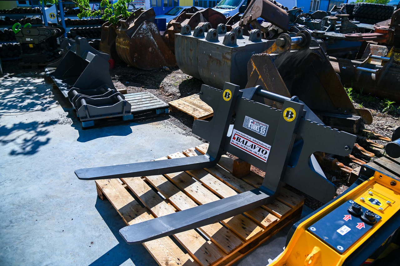 Balavto B-FORKS 5,5 S6 for excavators - Gafler for Gravemaskin: bilde 3 Balavto B-FORKS 5,5 S6 for excavators - Gafler for Gravemaskin: bilde 3