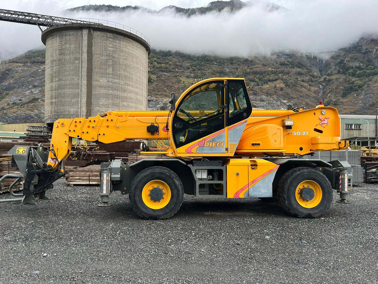 Dieci Pegasus 50.21 - Teleskophjullaster: bilde 1 Dieci Pegasus 50.21 - Teleskophjullaster: bilde 1