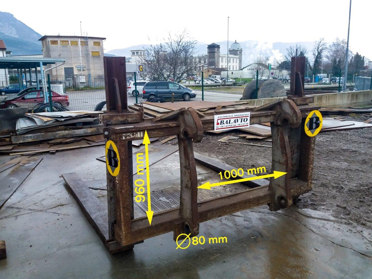 Gafler for Materialhåndteringsutstyr Gjerstad Heavy Duty forks for 25-30 ton wheel loaders: bilde 6 Gafler for Materialhåndteringsutstyr Gjerstad Heavy Duty forks for 25-30 ton wheel loaders: bilde 6