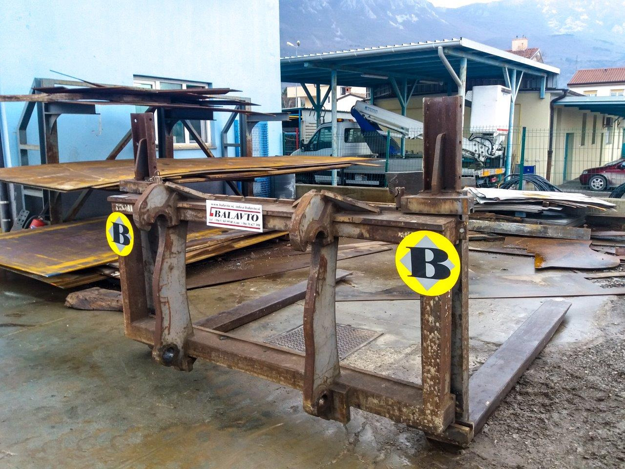 Gafler for Materialhåndteringsutstyr Gjerstad Heavy Duty forks for 25-30 ton wheel loaders: bilde 7 Gafler for Materialhåndteringsutstyr Gjerstad Heavy Duty forks for 25-30 ton wheel loaders: bilde 7