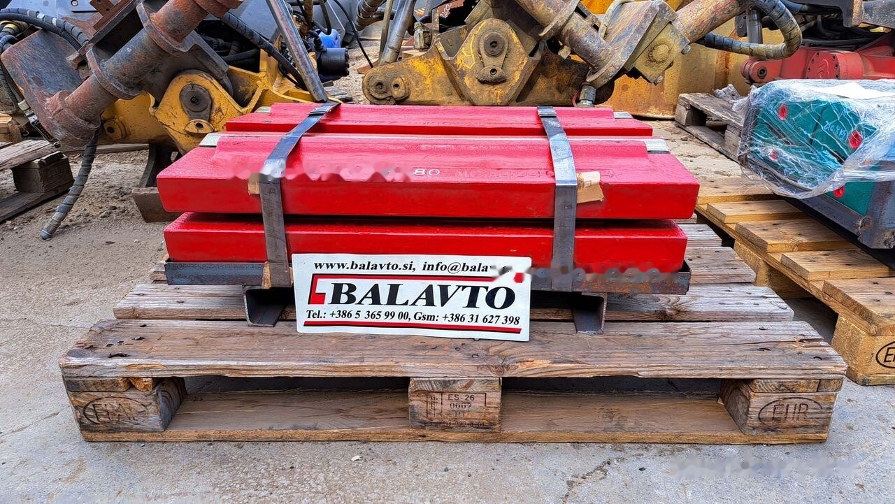 Blow bar Rubble Master RM80 for crusher - Reservedeler for Knuseverk: bilde 1 Blow bar Rubble Master RM80 for crusher - Reservedeler for Knuseverk: bilde 1