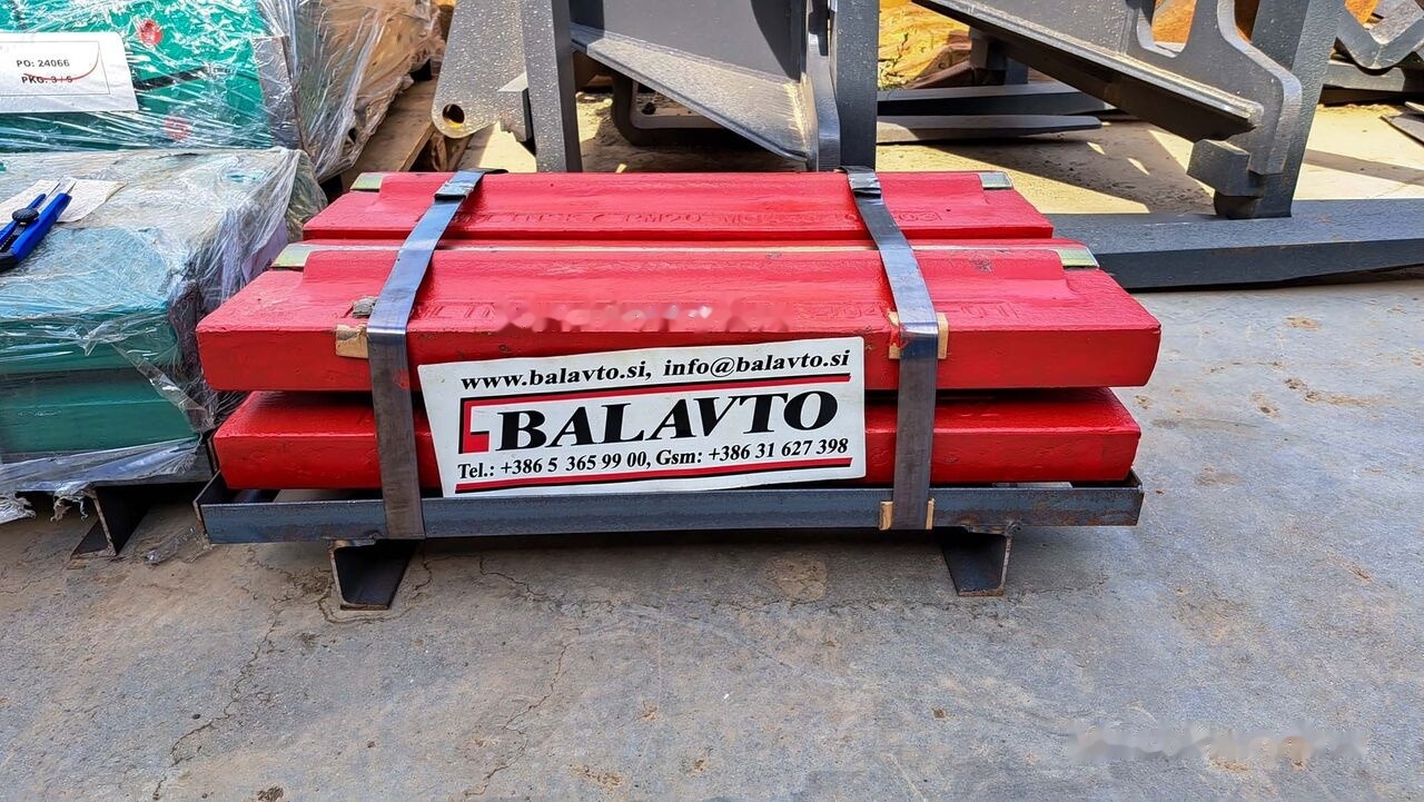Blow bar Rubble Master RM90 for crusher - Reservedeler for Knuseverk: bilde 1 Blow bar Rubble Master RM90 for crusher - Reservedeler for Knuseverk: bilde 1