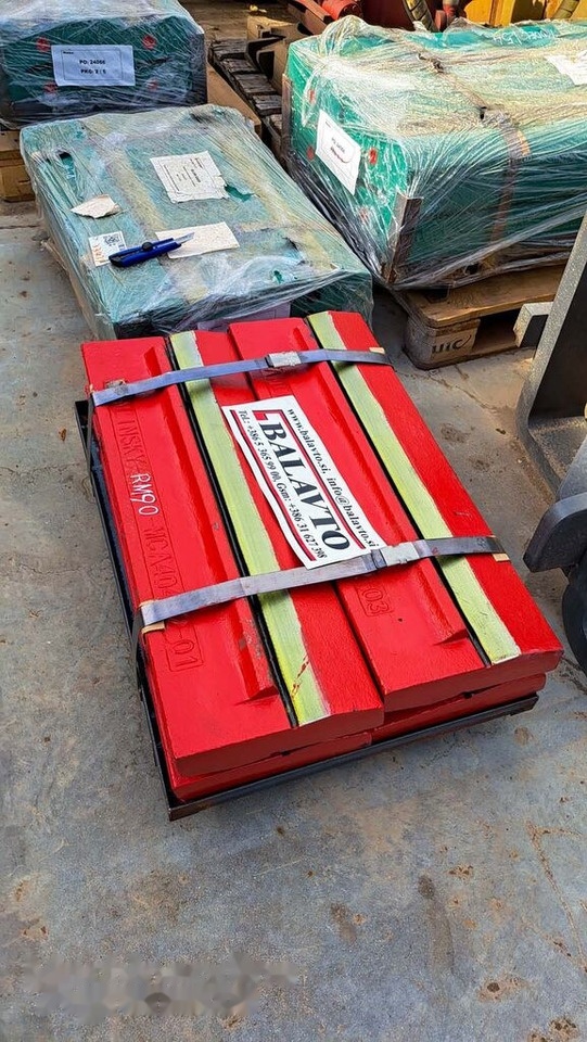 Blow bar Rubble Master RM90 for crusher - Reservedeler for Knuseverk: bilde 4 Blow bar Rubble Master RM90 for crusher - Reservedeler for Knuseverk: bilde 4