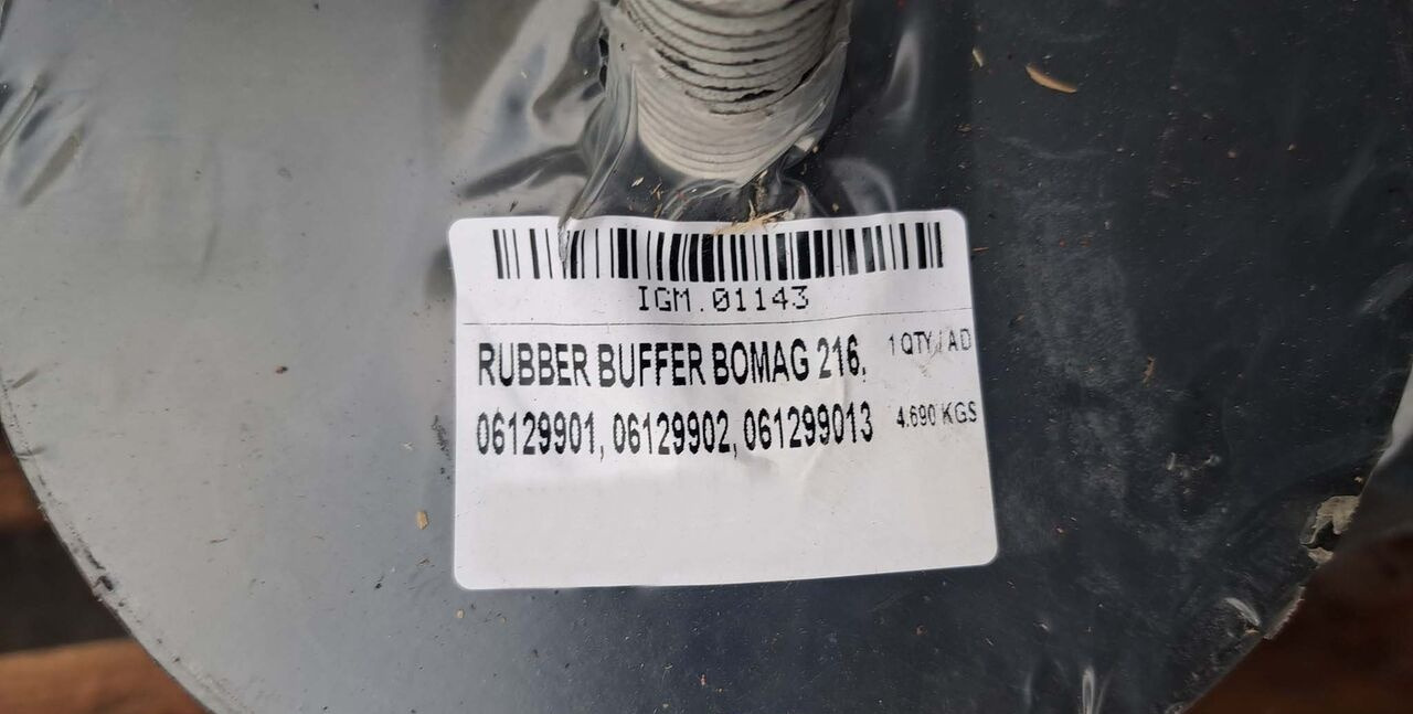 Rubber buffer for BOMAG compactors - Reservedeler for Kompaktor: bilde 5 Rubber buffer for BOMAG compactors - Reservedeler for Kompaktor: bilde 5