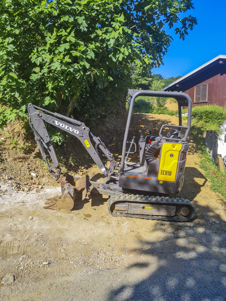 VOLVO ECR18E - Minigraver: bilde 1 VOLVO ECR18E - Minigraver: bilde 1